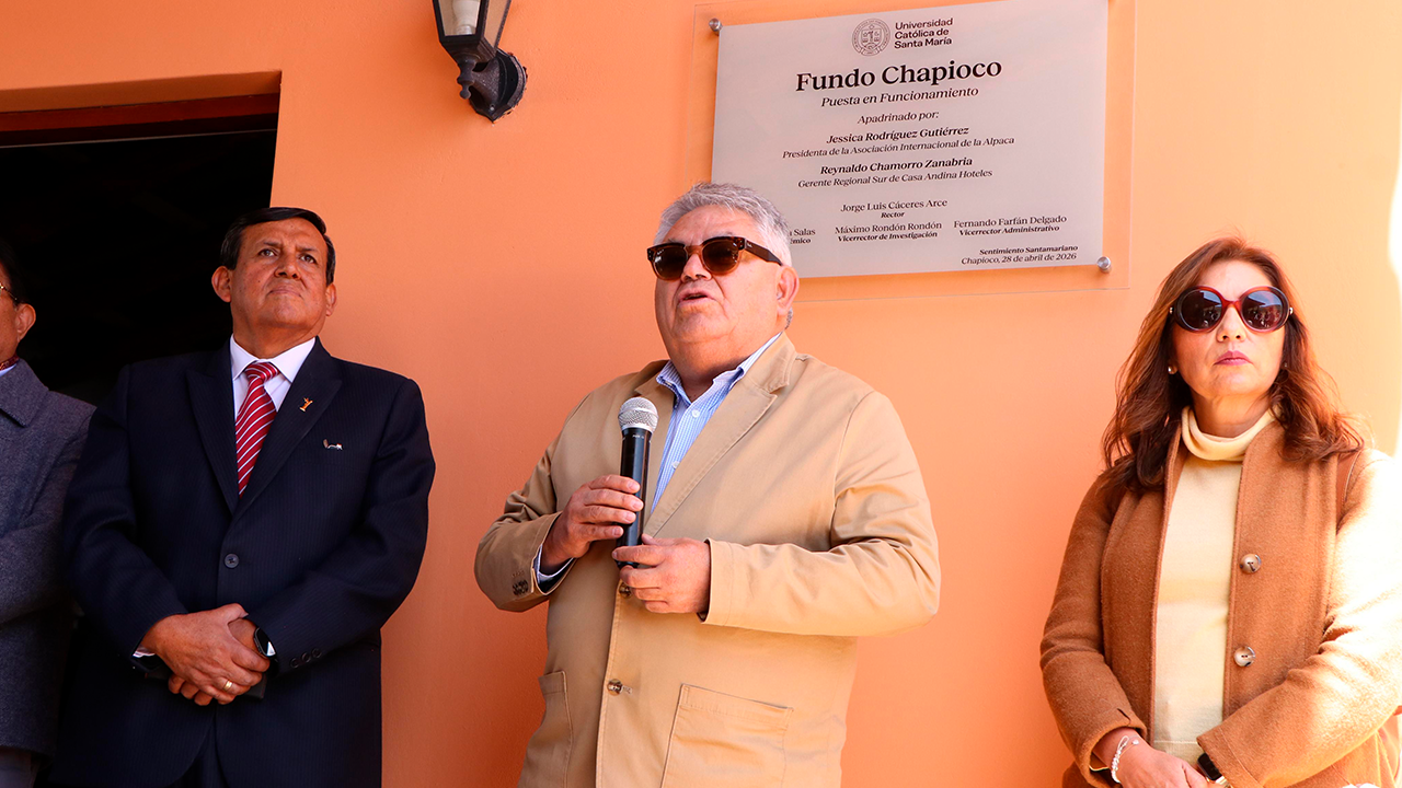 UCSM inaugura Fundo Chapiocco para impulsar turismo sostenible en ruta al Colca